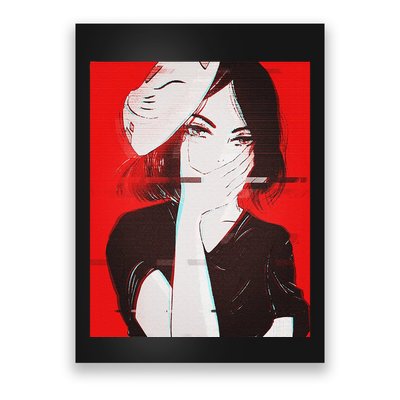 Anime Aesthetic Girl Japanese Gothic Waifu Poster