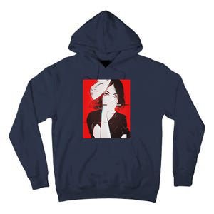 Anime Aesthetic Girl Japanese Gothic Waifu Tall Hoodie