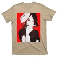 Anime Aesthetic Girl Japanese Gothic Waifu T-Shirt