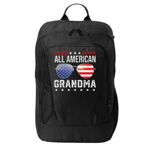 All American Grandma Matching Family Fourth 4th of July City Backpack