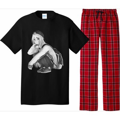 Anime Aesthetic Girl HipHop Style Pajama Set