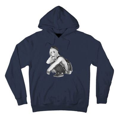 Anime Aesthetic Girl HipHop Style Tall Hoodie