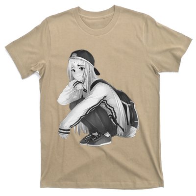 Anime Aesthetic Girl HipHop Style T-Shirt