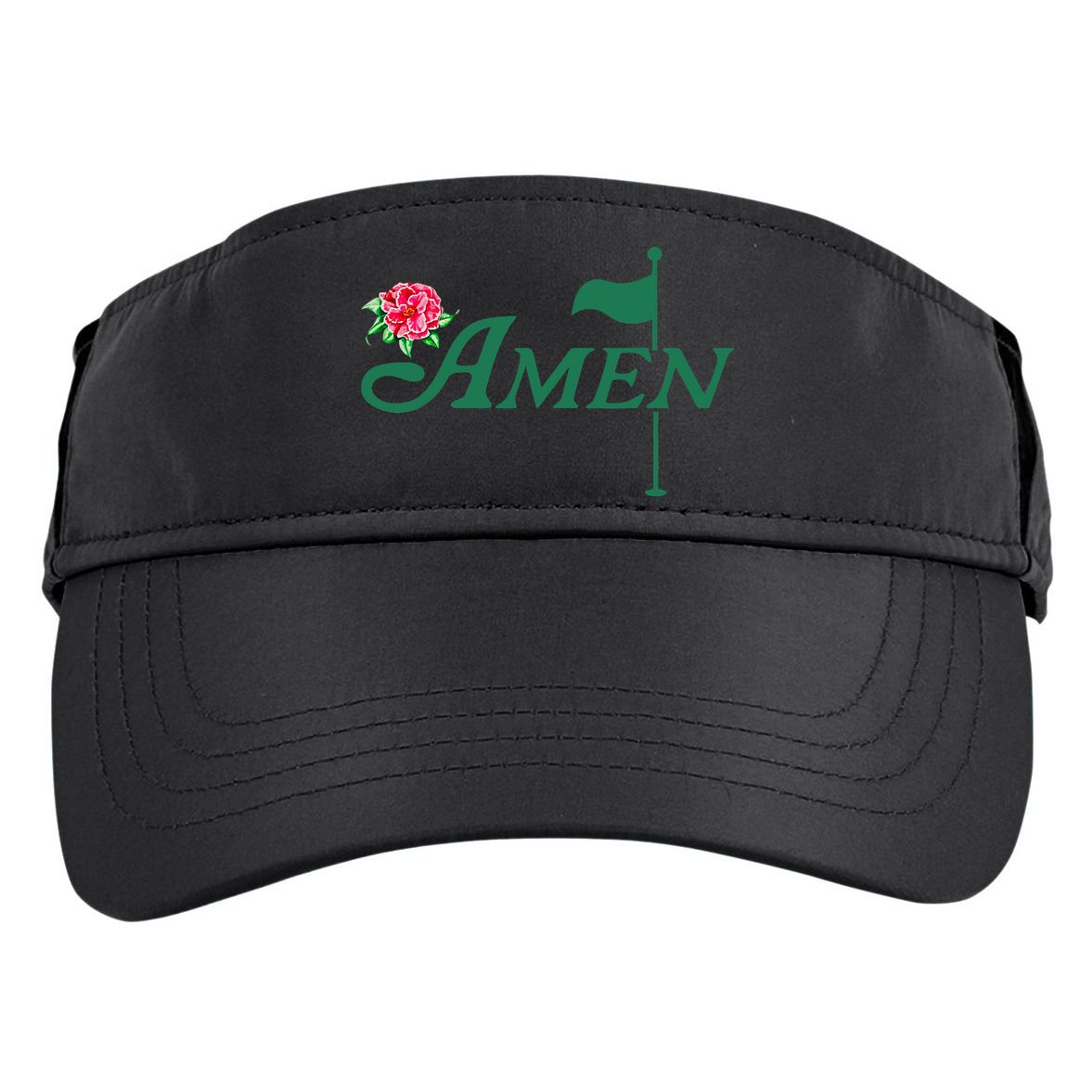Amen Azalea Golf Masters Floral Golfing Enthusiast Design Adult Drive Performance Visor