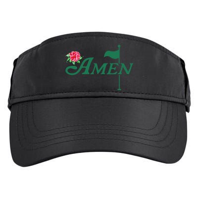 Amen Azalea Golf Masters Floral Golfing Enthusiast Design Adult Drive Performance Visor