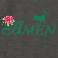 Amen Azalea Golf Masters Floral Golfing Enthusiast Design Vector Backpack