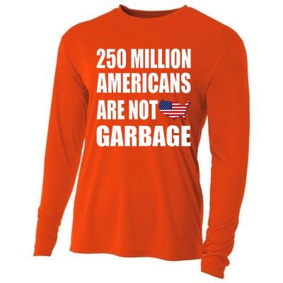 Americans ArenT Garbage Trump 2024 Cooling Performance Long Sleeve Crew