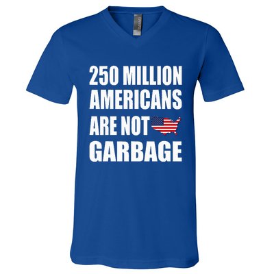 Americans ArenT Garbage Trump 2024 V-Neck T-Shirt