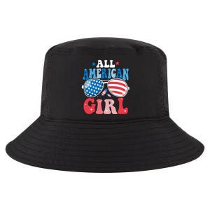 All American Girl Sunglasses 4th Of July Family Matching Cool Comfort Performance Bucket Hat