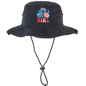 All American Girl Sunglasses 4th Of July Family Matching Legacy Cool Fit Booney Bucket Hat