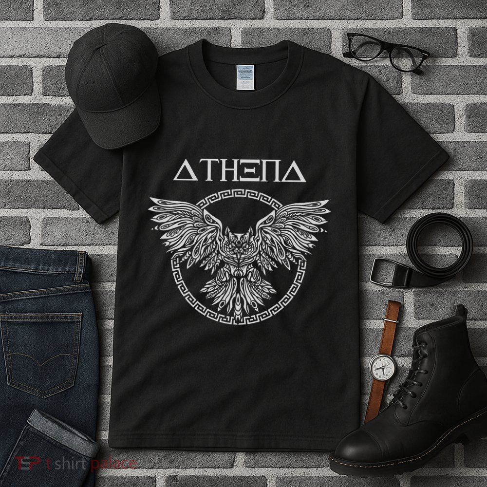 Athena Ancient Greek Goddess Athens Greek Mythology Tall T-Shirt