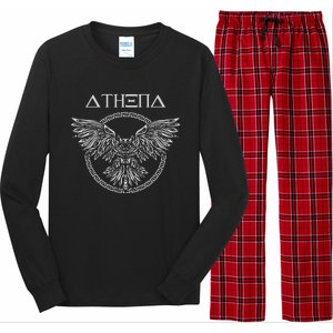 Athena Ancient Greek Goddess Athens Greek Mythology Long Sleeve Pajama Set