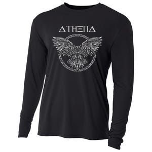 Athena Ancient Greek Goddess Athens Greek Mythology Cooling Performance Long Sleeve Crew