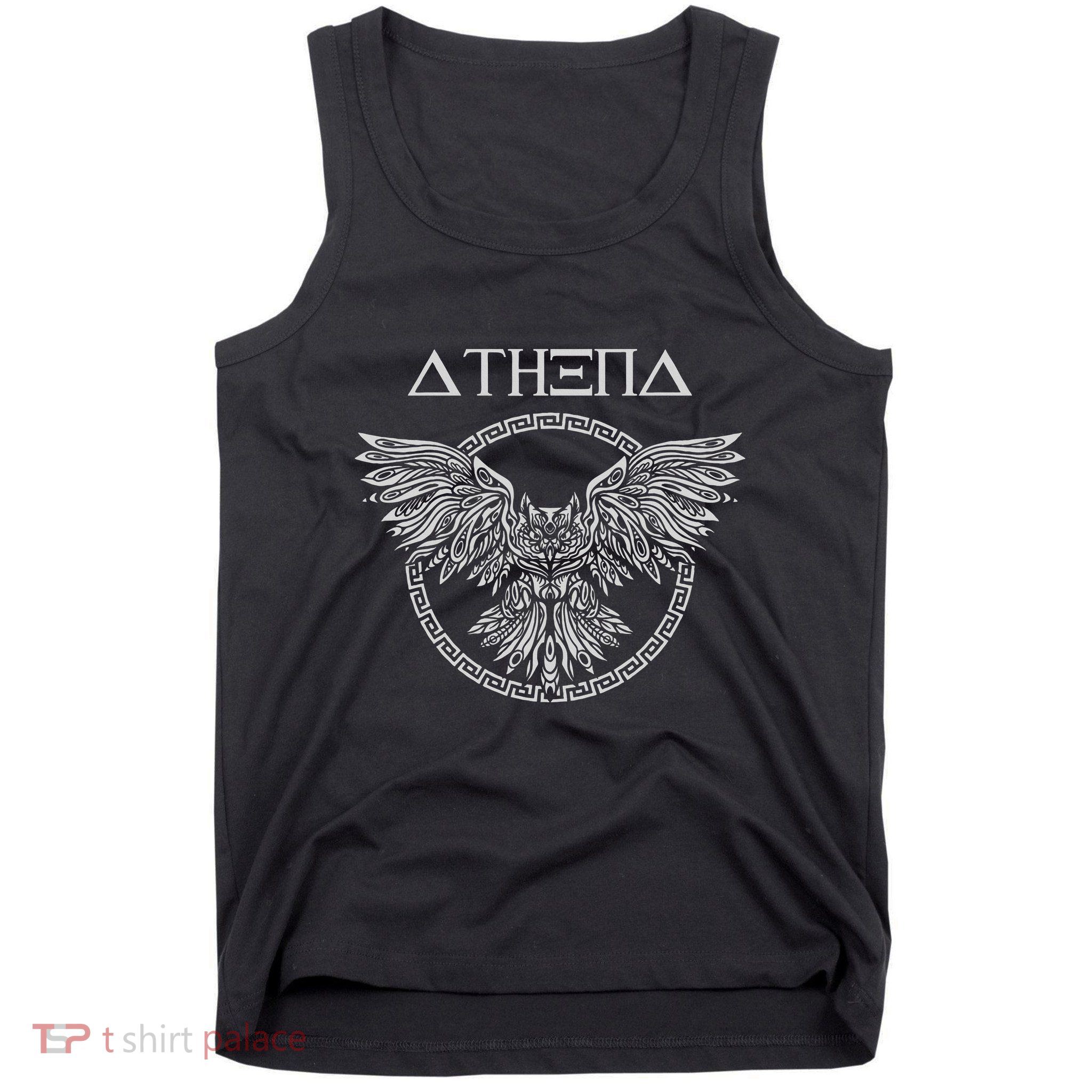 Athena Ancient Greek Goddess Athens Greek Mythology Tank Top