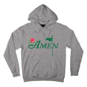 Amen Azalea Golf Masters Floral Golfing Enthusiast Tall Hoodie