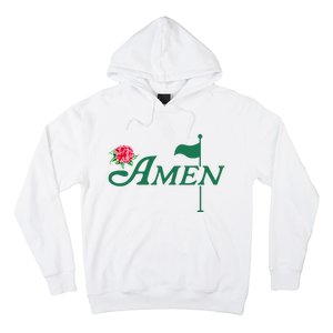 Amen Azalea Golf Masters Floral Golfing Enthusiast Hoodie