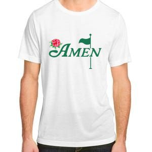 Amen Azalea Golf Masters Floral Golfing Enthusiast Adult ChromaSoft Performance T-Shirt