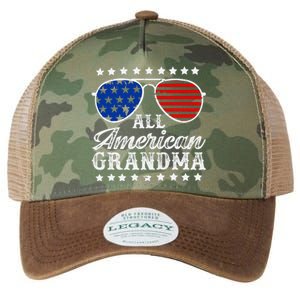 All American Grandma 4th Of July Family Matching Sunglasses Mothers Day Legacy Tie Dye Trucker Hat