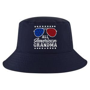 All American Grandma 4th Of July Family Matching Sunglasses Mothers Day Cool Comfort Performance Bucket Hat