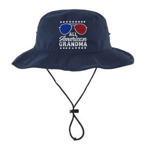 All American Grandma 4th Of July Family Matching Sunglasses Mothers Day Legacy Cool Fit Booney Bucket Hat