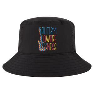 Autism Awareness Guitar Cool Comfort Performance Bucket Hat