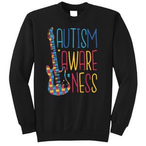 Autism Awareness Guitar Sweatshirt