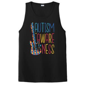 Autism Awareness Guitar PosiCharge Competitor Tank