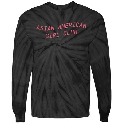 Asian American Girl Club Tie-Dye Long Sleeve Shirt