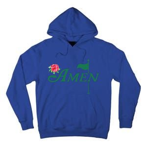 Amen Azalea Golf Masters Floral Golfing Enthusiast Tall Hoodie