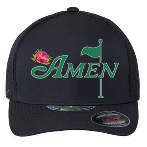 Amen Azalea Golf Masters Flexfit Unipanel Trucker Cap