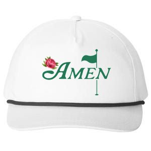 Amen Azalea Golf Masters Snapback Five-Panel Rope Hat