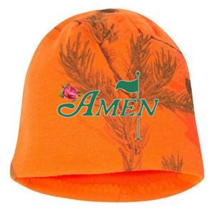 Amen Azalea Golf Masters Kati - Camo Knit Beanie