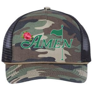 Amen Azalea Golf Masters Retro Rope Trucker Hat Cap