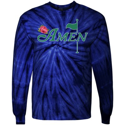 Amen Azalea Golf Masters Tie-Dye Long Sleeve Shirt