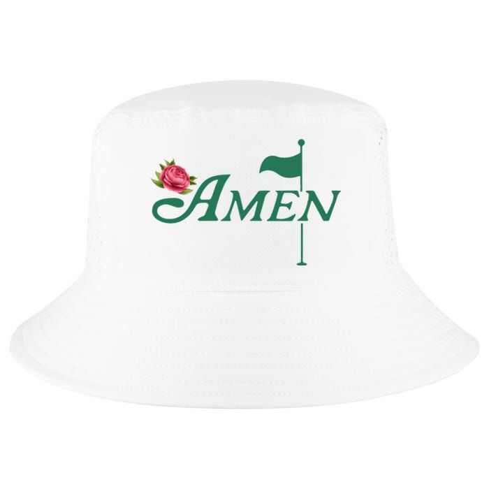 Amen Azalea Golf Masters Cool Comfort Performance Bucket Hat