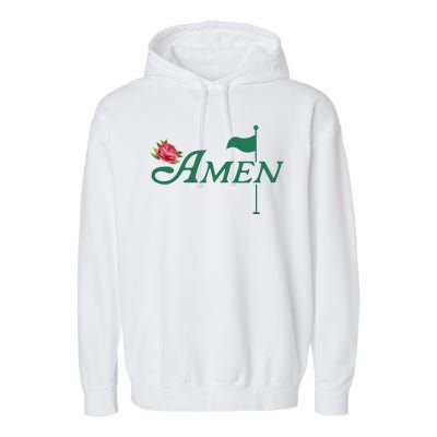 Amen Azalea Golf Masters Garment-Dyed Fleece Hoodie