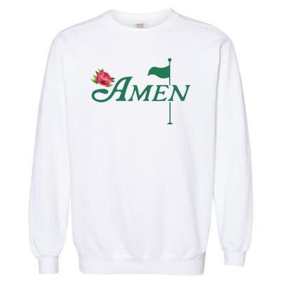 Amen Azalea Golf Masters Garment-Dyed Sweatshirt