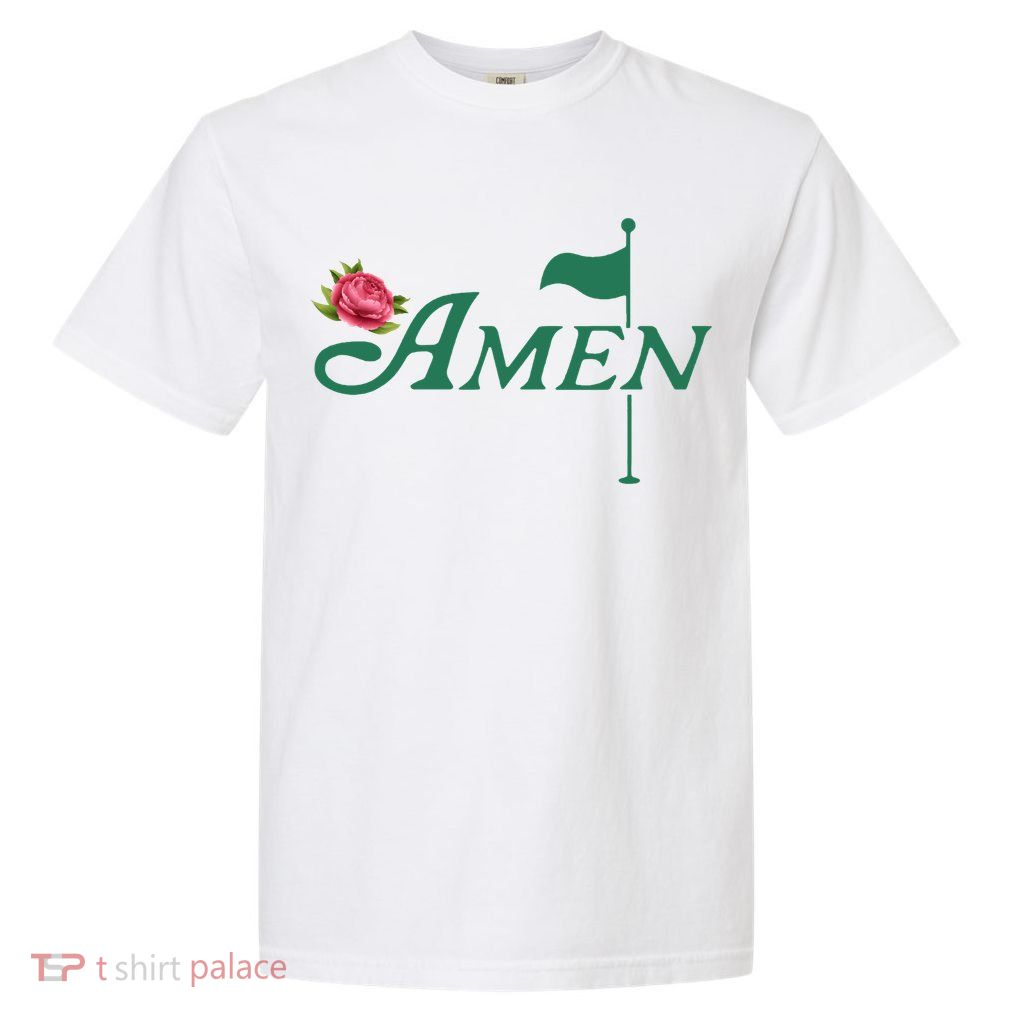 Amen Azalea Golf Masters Garment-Dyed Heavyweight T-Shirt