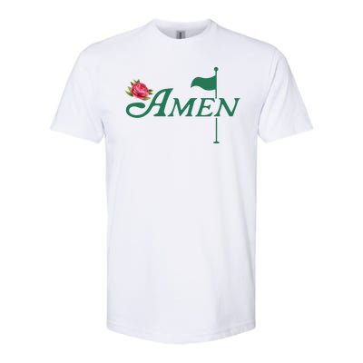 Amen Azalea Golf Masters Softstyle CVC T-Shirt