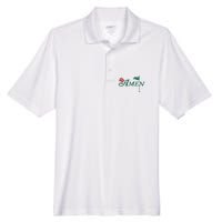 Amen Azalea Golf Masters Men's Origin Performance Pique Polo