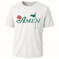 Amen Azalea Golf Masters Cooling Performance Crew T-Shirt