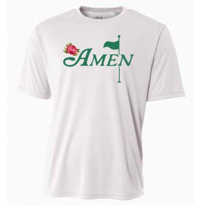 Amen Azalea Golf Masters Cooling Performance Crew T-Shirt