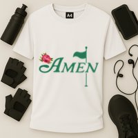 Amen Azalea Golf Masters Cooling Performance Crew T-Shirt