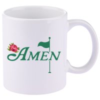 Amen Azalea Golf Masters 11oz C Handle Ceramic Mug