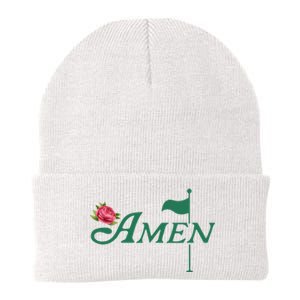 Amen Azalea Golf Masters Knit Cap Winter Beanie