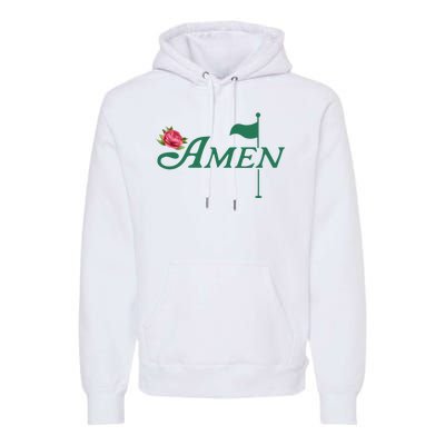 Amen Azalea Golf Masters Premium Hoodie