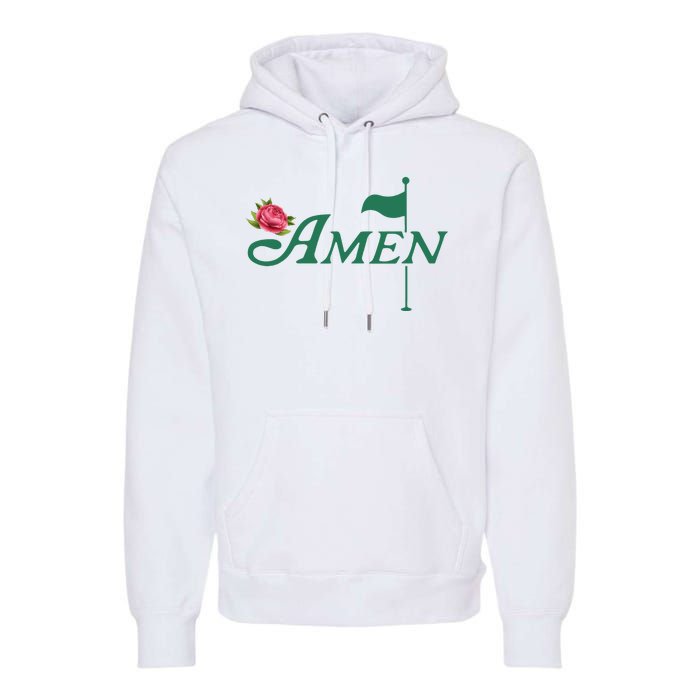 Amen Azalea Golf Masters Premium Hoodie