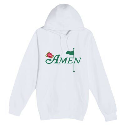 Amen Azalea Golf Masters Premium Pullover Hoodie