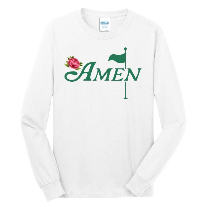 Amen Azalea Golf Masters Tall Long Sleeve T-Shirt