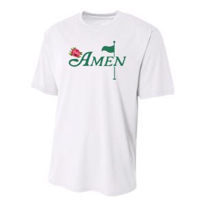 Amen Azalea Golf Masters Youth Performance Sprint T-Shirt